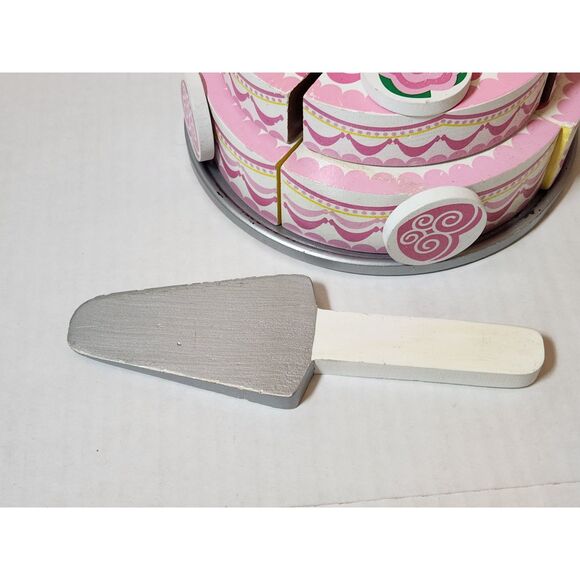 Melissa & Doug Triple-Layer Party Cake | Children's Learning Toy - Picture 3 of 8